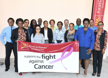 CIBC FirstCaribbean Walk For The Cure Donates Over $37,000 EC to The Grenada Cancer Society