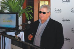 Gordon “Butch” Stewart Pledges EC$150,000 to Barbuda’s Children Donation to Sandals Foundation Earmarked for Students