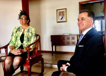 Ambassador of Mexico presents Letters of Credentials in Grenada