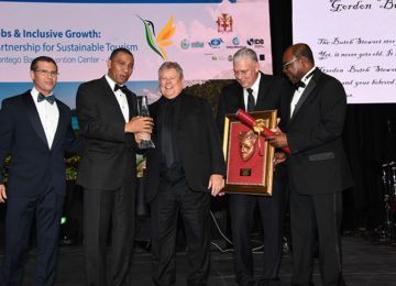 Sandals Chairman Gordon ‘Butch’ Stewart Receives Tourism Icon Award at UNWTO Conference