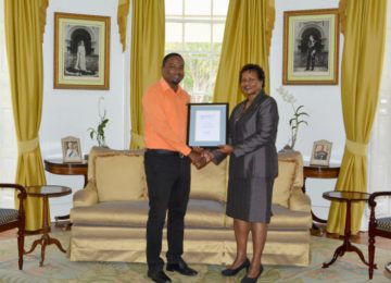 Barbadian Volunteer Honoured with Prestigious Commonwealth Points of Light Award by Her Majesty The Queen