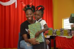 Student at Paraclete Government School receives her gift