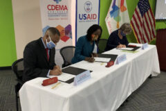 Signing of the CCRI - USAID and CDEMA