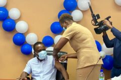 Prime Minister Receives First COVID-19 Vaccine Administered In Grenada