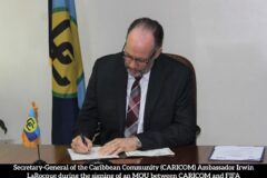 Secretary-General Hails CARICOM FIFA MOU