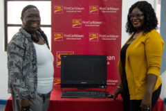 Grand Roy “Pan Angels” Receive Computers for Their Resource Centre