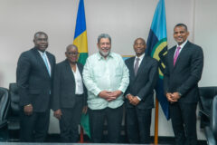 CDB President Meets with Prime Minister Gonsalves on Official Visit to St. Vincent and the Grenadines