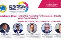 MDB Heads to Explore Attracting Private Sector Financing for Sustainable Development in the Caribbean Development Bank’s President’s Chat