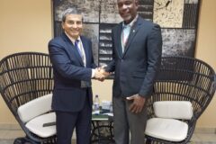 Grenada’s Minister for Foreign Affairs and the Ambassador of the Republic of Chile to Guyana, Discuss Areas of Mutual Concern