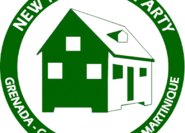 Green and white circular logo with a house in the middle.