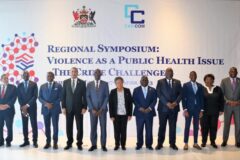 The Official Photo for the Regional Symposium, Violence as a Public Health Issue - The Crime Challenge on at the Hyatt Regency Trinidad