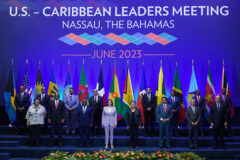 MEETING BETWEEN HEADS OF STATE AND GOVERNMENT OF THE CARIBBEAN AND THE US VICE PRESIDENT, KAMALA HARRIS NASSAU, THE BAHAMAS