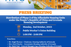 Housing Authority of Grenada – PRESS BRIEFING