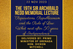 19th Sir Archibald Nedd Memorial Lecture