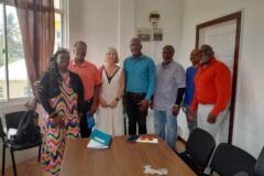 Windrush Flag Presented to Grenada