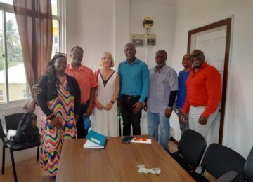 Windrush Flag Presented to Grenada